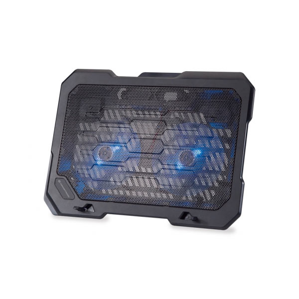÷ Base de refrigeracion para portatiles conceptronic 2 ventiladores 125mm hasta 15.6\"