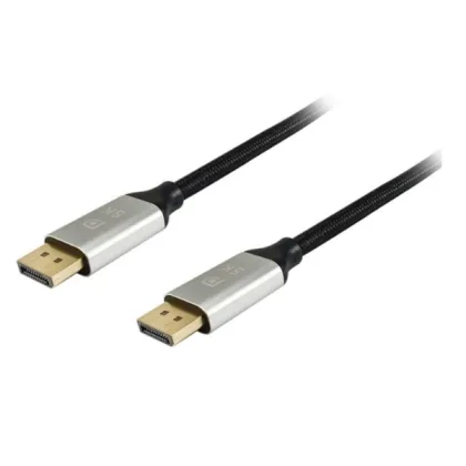 Equip ÷ a DISPLAYPORT premium 1.4 /60hz 10m malla algodon trenzado y conector aluminio e – DisplayPort