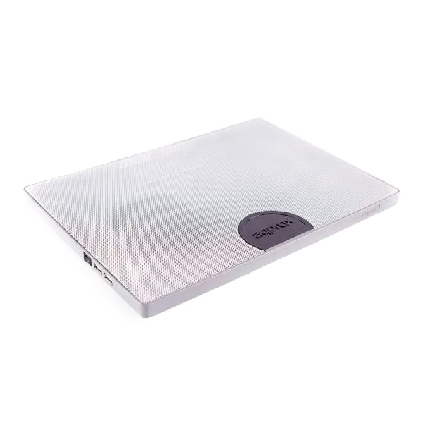 ÷ Base de refrigeracion para portatiles approx hasta 15.4\" 2 ventiladores y 3 leds color blanco - ofer