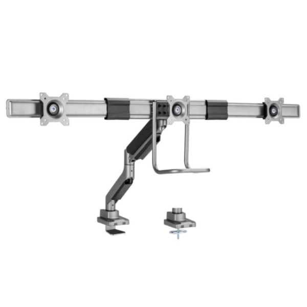 ÷ Soporte de mesa equip 650162 para 3 pantallas de 17\"-32\" max. 6kg por pantalla max.vesa 100x100 reso