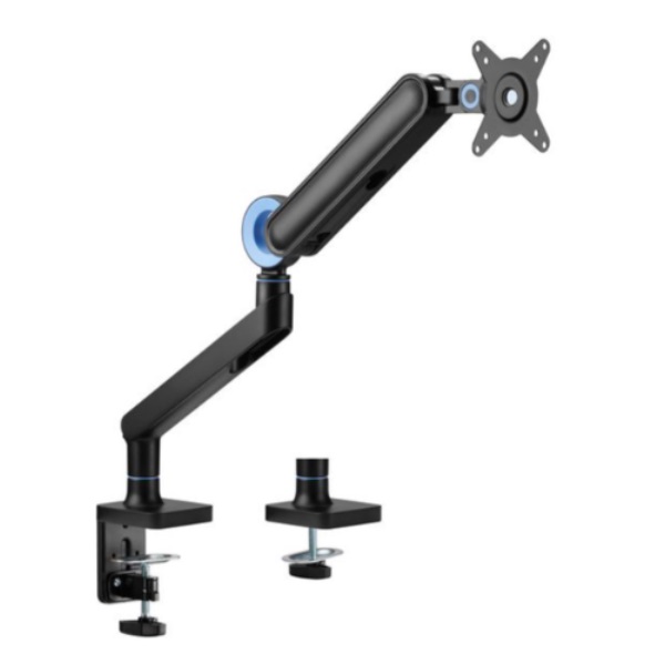 ÷ Soporte de mesa equip 650184 para 1 pantalla de 17\"-35\" negro de aluminio max. 10.5kg por pantalla m