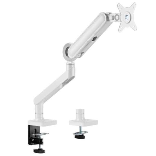 ÷ Soporte de mesa equip 650185 para 1 pantalla de 17\"-35\" blanco de aluminio max. 10.5kg por pantalla