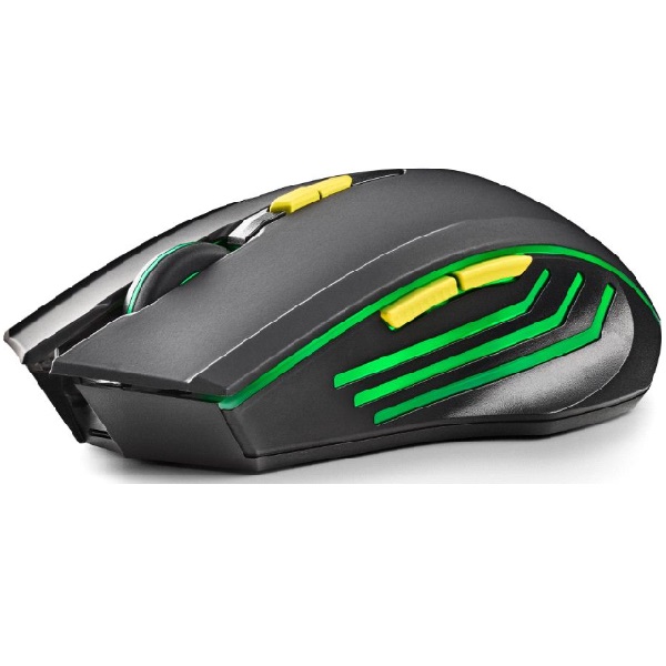 ÷ Mouse ngs wireless gmx-200 receptor 2,4ghz 800-1200-2400-3200 dpi bat. 300 mah negro