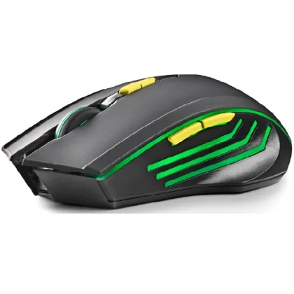 NGS ÷ Mouse wireless gmx-200 receptor 2, 4ghz 800-1200-2400-3200 dpi bat. 300 mah negro