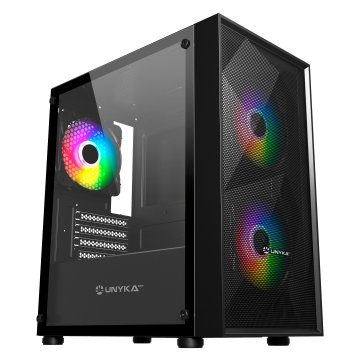 Unyka ÷ Caja microatx mir b200 black