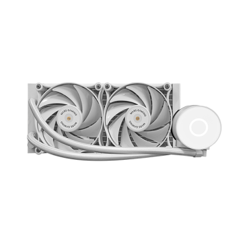 Mars Gamin ÷ Sistema de refrigeracion liquida profesional mars gaming mlpro240w blanco / cobre
