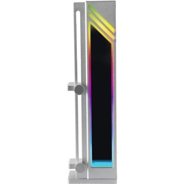 ÷ Soporte para vga universal mars gaming mcagcbw de aluminio color gris plateado base magnetica antide