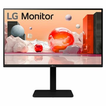 ÷ Monitor 27\" hdmi vga dp lg 27ba560-b fhd ips regulable en altura multimedia color negro