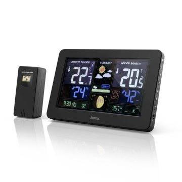 Hama ÷ Estacion metereologica premium pronostico del tiempo temperatura humedad reloj…
