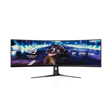 ÷ Monitor 49\" curvo dp hdmi usb asus xg49vq gaming 3840x1080 144hz regulable en altura