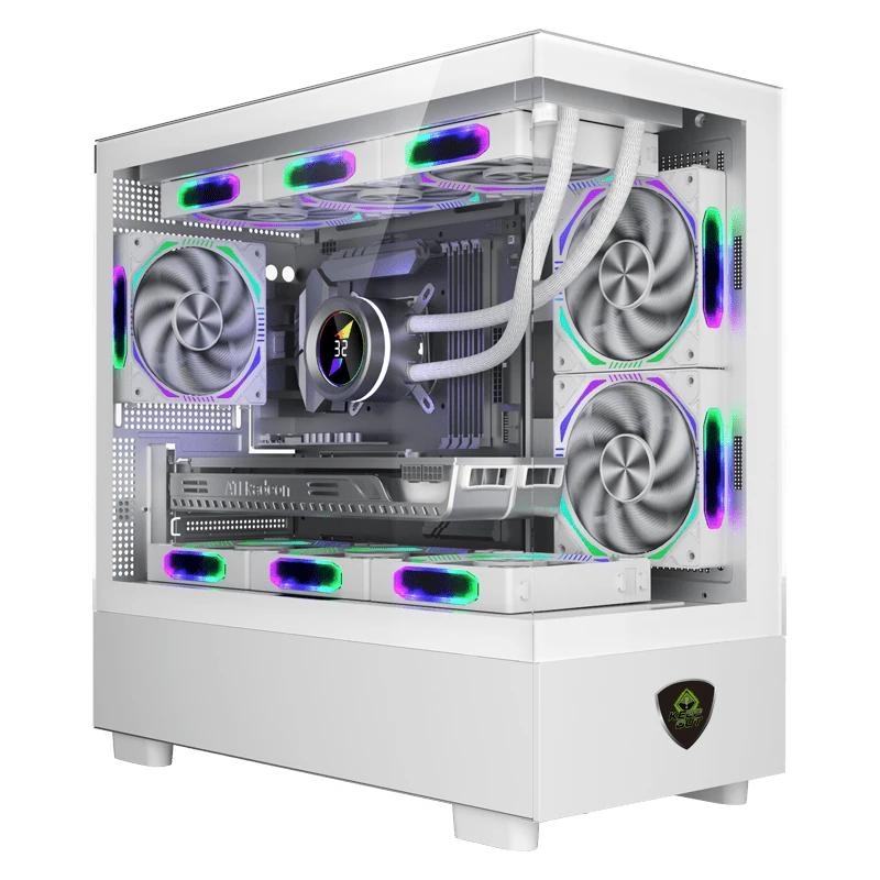Keep Out Caja M-atx XC-301W 3FANS USB 3.0 White