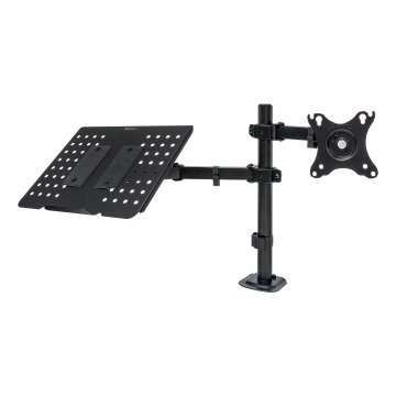 ÷ Soporte de mesa unyka uk710202 con soporte para port?til y 1 monitor  de 13\" a 32\"  vesa 100x100
