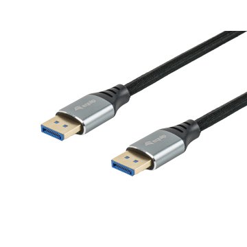 ÷ Cable displayport a displayport premium 2,1 equip 119281 1m 16k 60hz 54gps aluminio