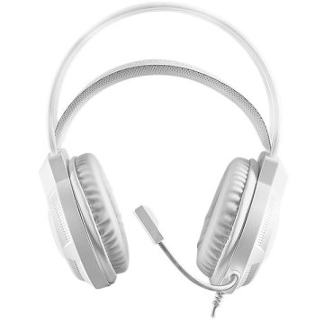 Mars Gamin ÷ Headset mars gaming mh124 frgb jack 3.5mm alimentacion USB control volumen color blanco