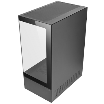 ÷ Caja atx mars gaming mcxo doble cristal templado argb gpu 328mm 1x3.5 3x2.5 negro