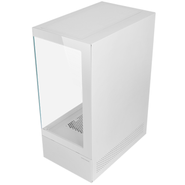÷ Caja atx mars gaming mcxo doble cristal templado argb gpu 328mm 1x3.5 3x2.5 blanco