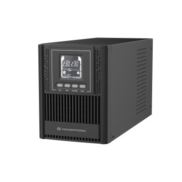 ÷ Sai conceptronic 1000va / 900w online torre 3xshucko, hid usb, epo