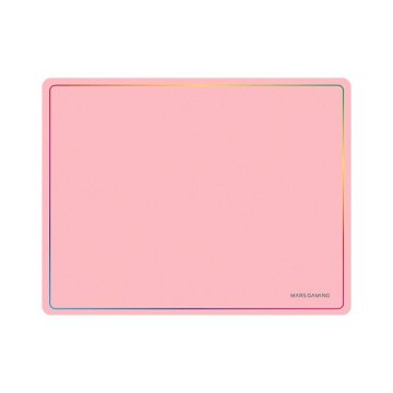 ÷ Alfombrilla mars gaming mmp124 superficie nano-textil dise?o rainbow 360x260mm color rosa