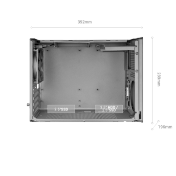 ÷ Caja microatx mars gaming mcxps cristal templado mesh gpu 280-360mm 1x3.5 2x2.5 blanco