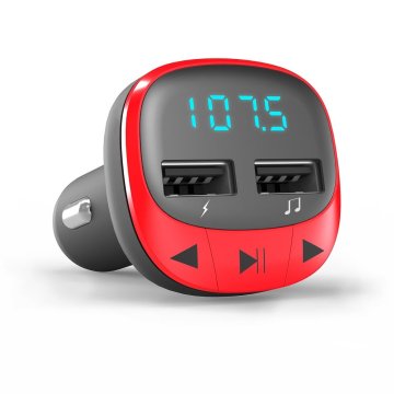 Energy Sis ÷ de coche y transmisor por fm energy sistem color rojo