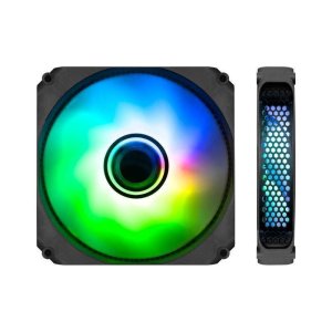 ÷ Ventilador interno coolbox infinity argb silecioso 1000rpm 120mm