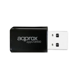 ÷ Usb wifi 6 y bluetooth approx appusb900 bt 5.4 wifi 6 hasta 900mbps