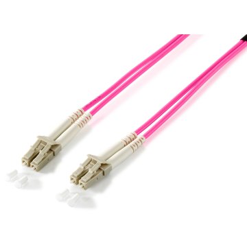 ÷ Cable fibra optica om4 multimodo libre halogenos lc/lc 50/125u 2m
