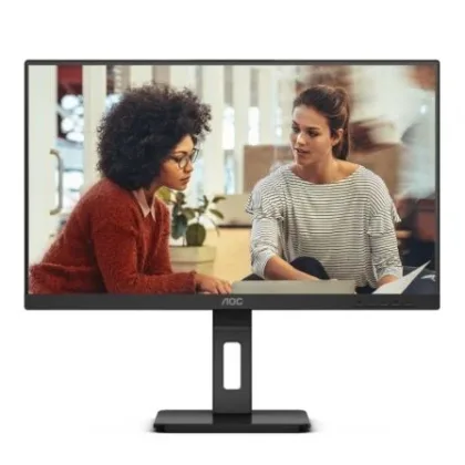 AOC 24E3QAF 23.8"/ Full HD/ Multimedia/ Regulable en altura Negro – Full HD