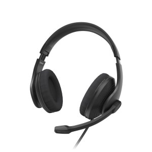 ÷ Headset hama hs-usb300 v2 usb estero cable 2m color negro