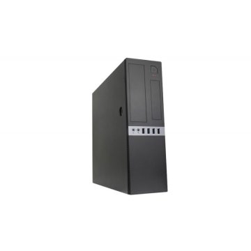 Coolbox ÷ Caja microatx slim t450 cajcoot450s-bz negra con fuente 300 tbz integrada