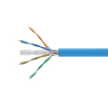 ÷ Bobina equip categoria 6a u/utp 305m dca lszh libre de halogenos color azul