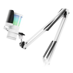 ÷ Micr?fono de estudio profesional mars gaming mmicscw adc 192khz 24bit brazo mecanico filtro pop