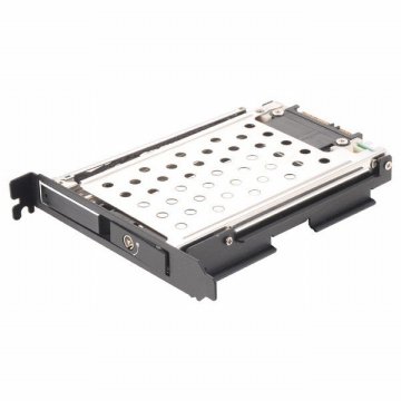 ÷ Adaptador hotswap coolbox slim chase para disco duro 2.5 slot-in con llave de seguridad