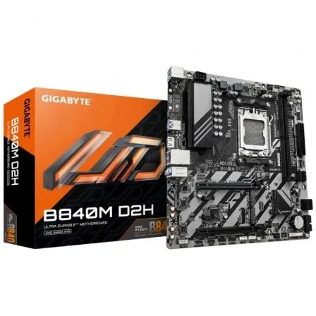 Gigabyte B840M D2H Socket AM5/ DDR5/ PCIe 4.0/ Micro Atx
