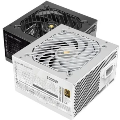 Fuente de Alimentación Mars Gaming MPB1000SI/ 1000W/ Ventilador 12cm/ 80 Plus Gold