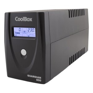 ÷ Sai coolbox guardian 3 800va con lcd 480w 2xschuko color negro