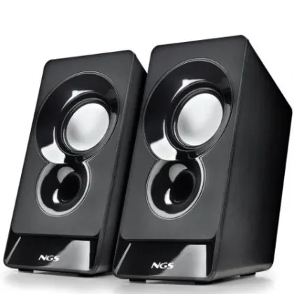 NGS Altavoces Sb 210/ 12W/ 2.0/ Negros