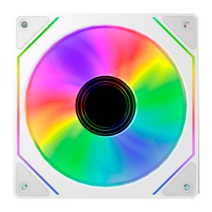 ÷ Ventilador interno abysm arclight 3.0 argb white pwm