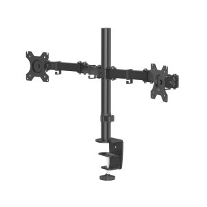 ÷ Soporte de mesa hama monitor holder para 2 monitores hasta 32\" vesa 75x75 100x100 hasta 8kg brazos a