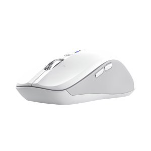 ÷ Mouse trust wireless y bluetooth ferro blanco 3200 dpi ajustable 9 botones 3 dispositivos