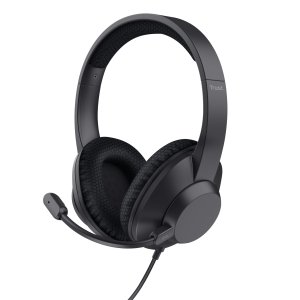 ÷ Headset usb-c trust ayda max color negro cable 1,8m adaptador usb-c a usb-a enc