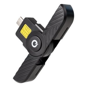 ÷ Lector externo de dnie tooq vision tqr-3011b usb-c 2.0 dnie 4.0 negro
