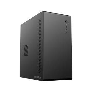 ÷ Caja microatx coolbox m640c gpu max 300mm 1x3.5 2x2.5 color negro