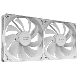 ÷ Ventilador interno tacens anima af12x2w 12x12 14db fluxus bearing air-guide bajo ruido pack 2 blanco