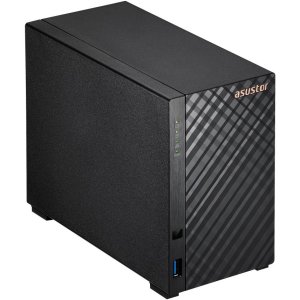 ÷ Servidor nas asustor drivestor 2 gen2 as1202t 2 bahias quard-core 1.7ghz 2.5gbe  1gb ddr4 3xusb 3,0