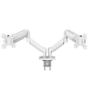 ÷ Soporte de mesa gas mars gaming marmpro2 2 pantallas 13\" a 27\" max 10kg vesa 75x75 100x100 blanco