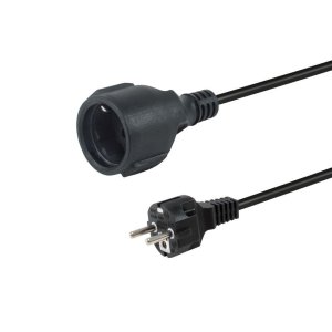 ÷ Cable alimentacion shuko macho a schuko hembra cee 7/3 10m 112183