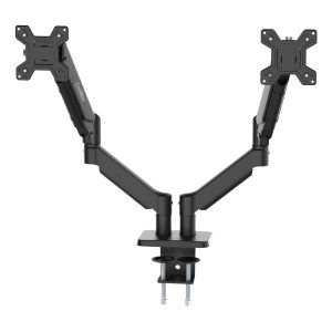 ÷ Soporte de mesa gas coolbox m02d 2 pantalla hasta 32\" max 8kg vesa 75x75 100x100 negro
