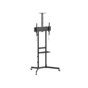 ÷ Soporte de suelo con ruedas equip 650636 para pantalla de 37\" - 70\" max vesa 600x400 70kg estante