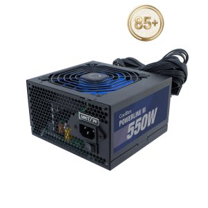 ÷ Fuente de alimentacion atx 550w coolbox  coo-fapw3-550 powerline3 eficiencia 85%